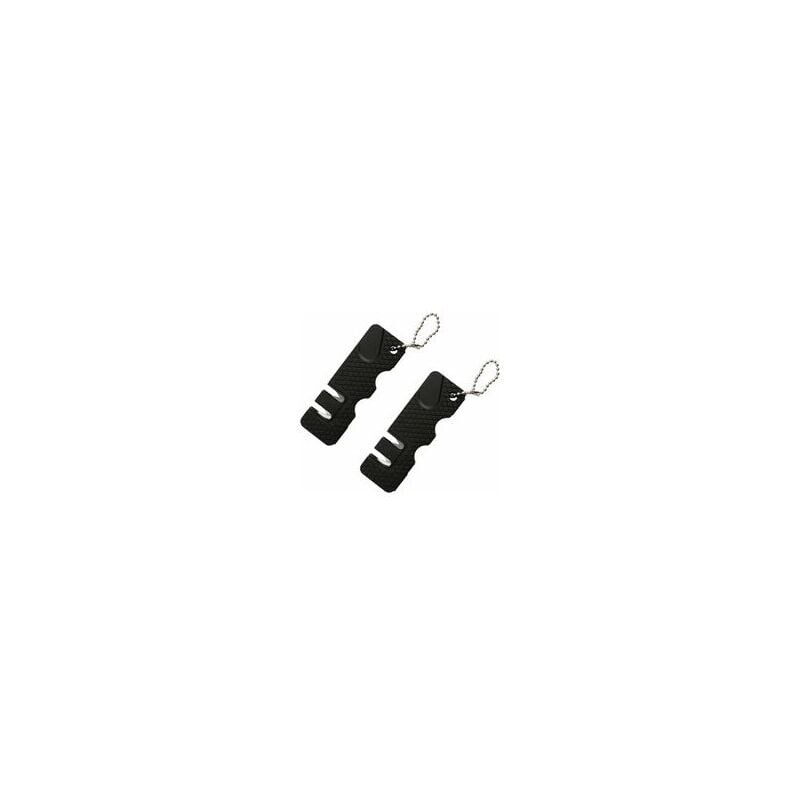 foto del prodotto snq 2 pezzi mini pietra per affilare i coltelli affilacoltelli attrezzi da cucina multifunzione mini pietra per affilare portatile per viaggi