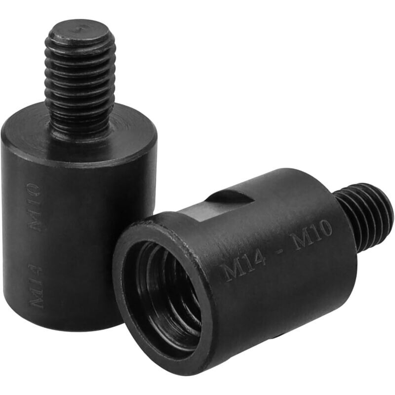foto del prodotto snq 2 pi ces adaptateur de fixation de meuleuse d angle m14 femelle m10 adaptateur de filetage m le outil de conversion meuleuse convertisseur