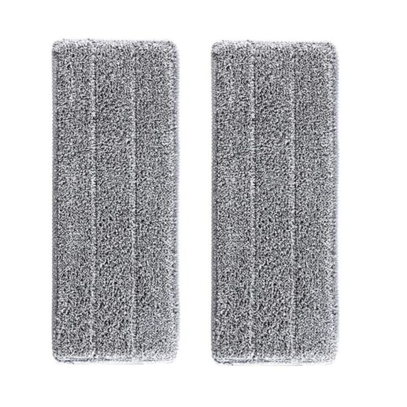 foto del prodotto snq 2 ricambi per mop in microfibra venteo mop auto clean and dry microfibra cuscinetti di ricambio per mop