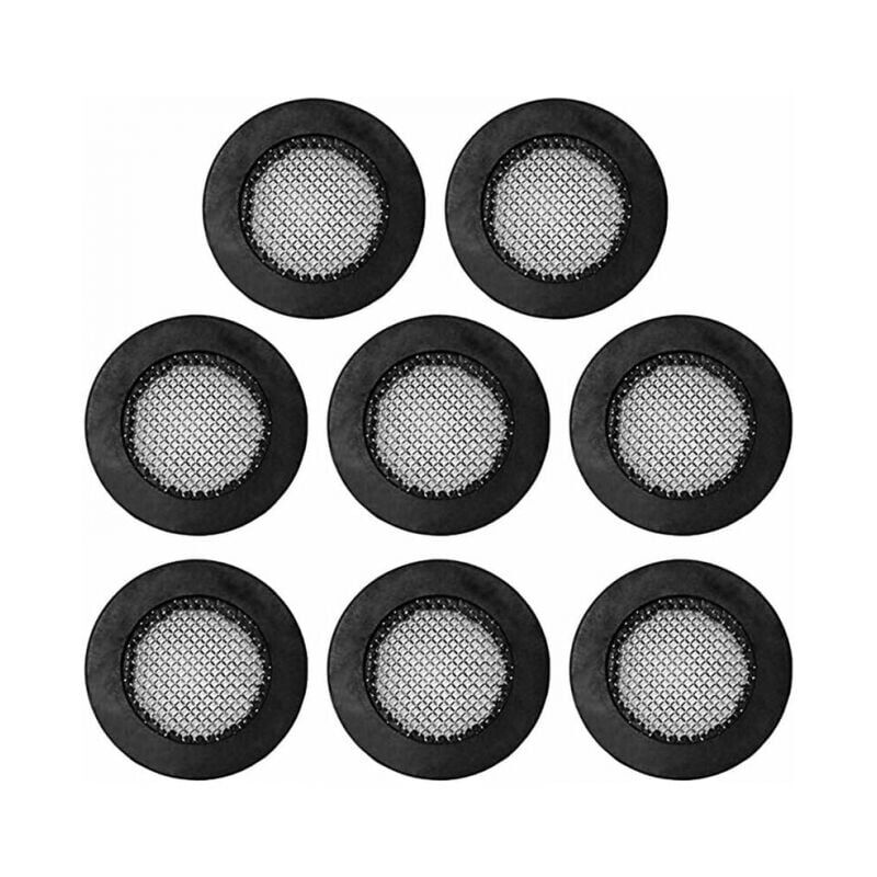 foto del prodotto snq 20 pezzi guarnizione in gomma con filtro per soffione doccia in acciaio inossidabile 304, tubo flessibile idraulico, guarnizione del rubinetto,