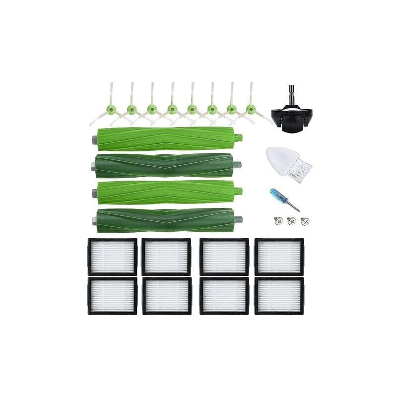 foto del prodotto snq 21 pezzi di ricambio compatibili con irobot roomba e5 e6 i6 i6 i4 i4 i7 i7 i8 plus plus hepa filter bru roller repleniment accessori