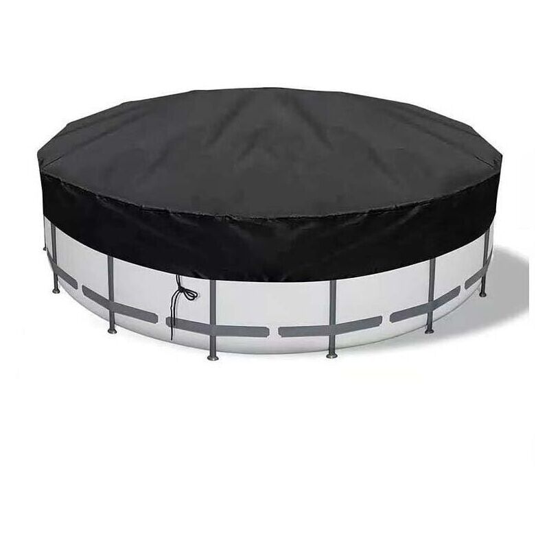 foto del prodotto snq 210d housse de piscine ronde de pour piscines hors sol 183 30cm, couverture solaire, couverture de jacuzzi, housse de r servoir de stock,