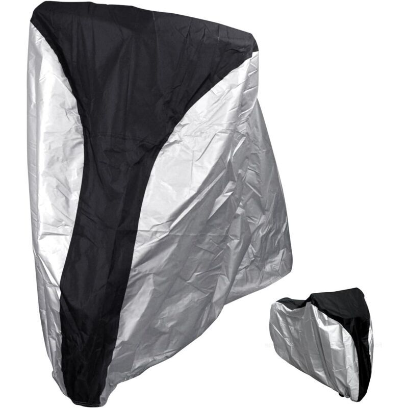 foto del prodotto snq 210d housse de protection pour v lo de montagne 1,70.65 0,95m,imperm able,anti uv,avec sac de rangement,convient pour les v los