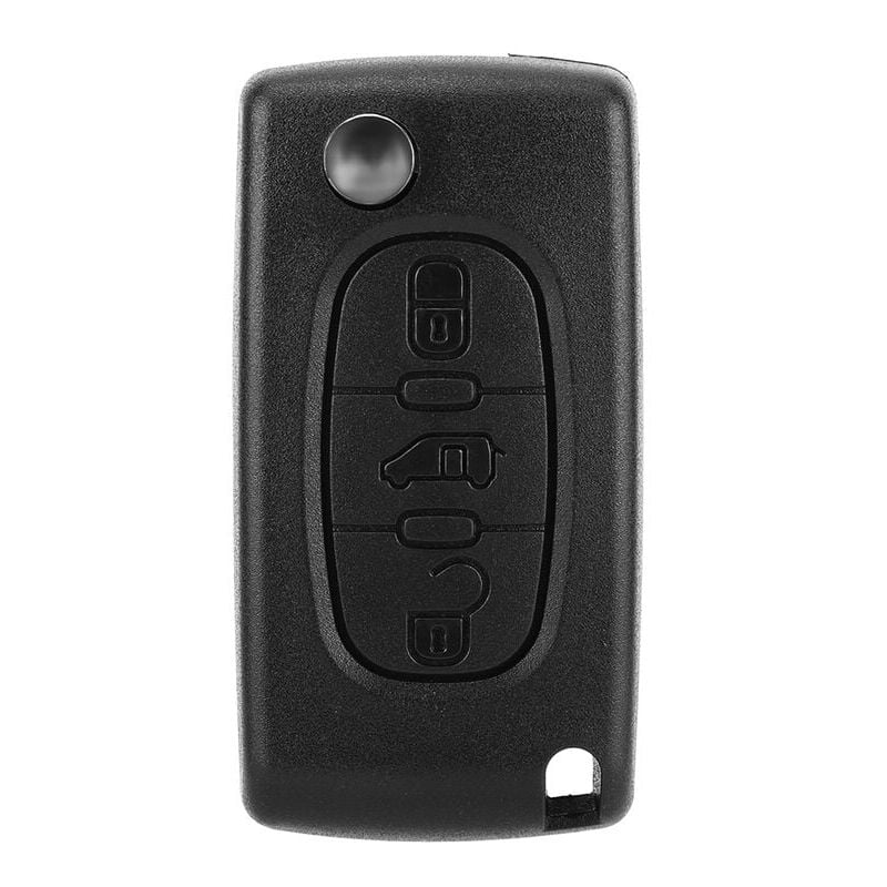 foto del prodotto snq 3 pulsanti auto telecomando chiave fob custodia cover shell per peugeot citroen