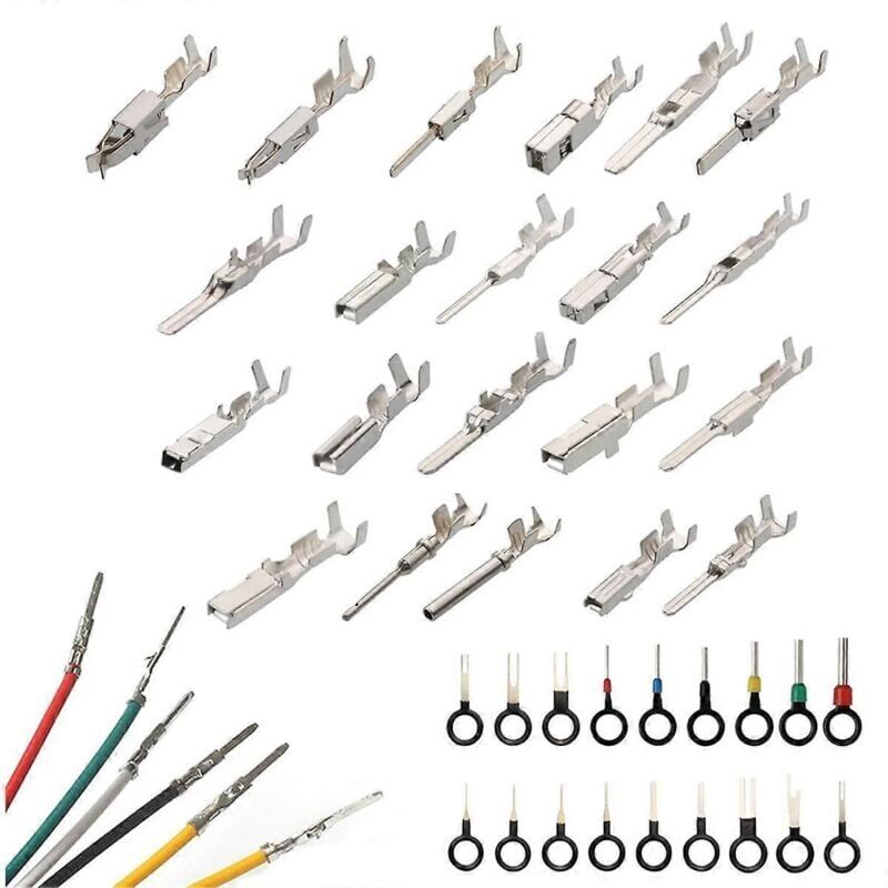 foto del prodotto snq 340 pezzi 1 1,5 1,8 2,2 2,8 3,5 mm terminali per cablaggio