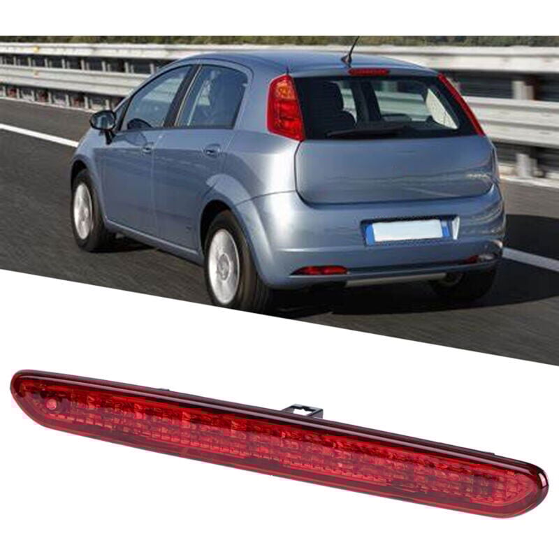 foto del prodotto snq 3a terza luce di stop luce di stop a montaggio alto lampada di luce di stop a montaggio alto per auto 51722247 adatta per la sostituzione per