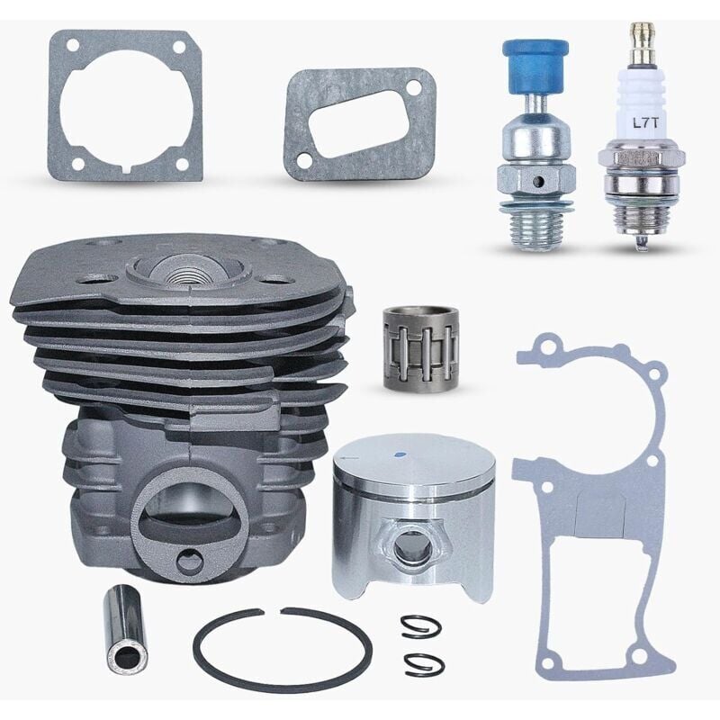 foto del prodotto snq 44mm cylindre piston joint vanne de compression kit pour 350 346 351 353 tron onneuse moteur pi ces de moteur