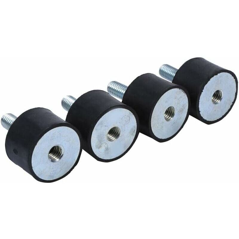 foto del prodotto snq 4x m8 supporti in gomma ammortizzatori antivibrazioni silent block bobine vd3020 m823 