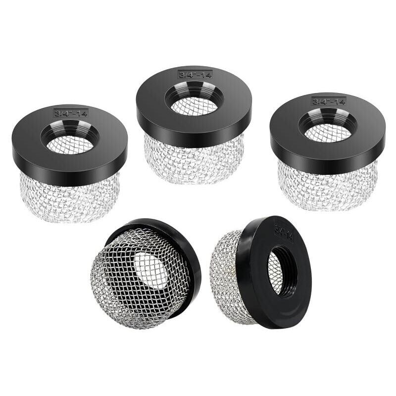 foto del prodotto snq 5 pcs cr pine d a rateur en maille, acier inoxydable, 3 4 pouces 14, emp che le colmatage, yachts, piscines, spa