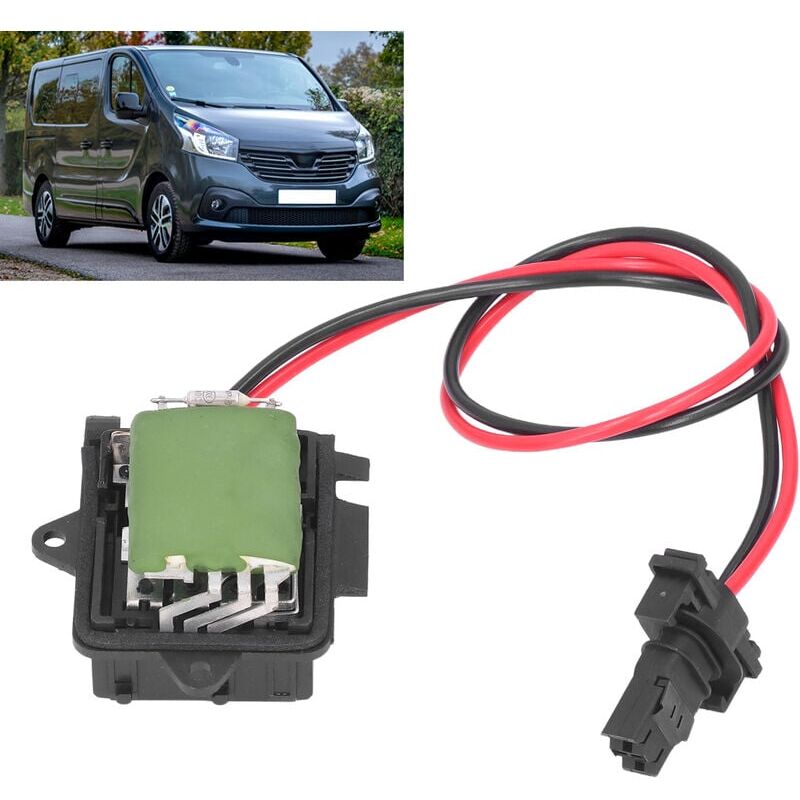 foto del prodotto snq 7701050325 resistenza ventola motore riscaldatore per r enault trafic mk 3 minibus jl 2.5 dci 115 02.08 