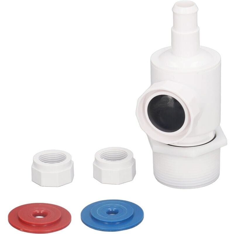 foto del prodotto snq 91009001 connettore uwf compatibile con polaris zodiac 380, 280, 180 ricambio per pulitore per piscina attacco a parete universale