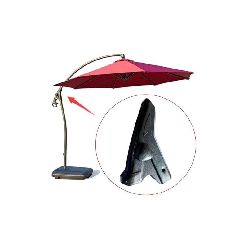 foto del prodotto snq accessoires pour parasol, combinaison de pi ces de rechange poign e fixe de levage