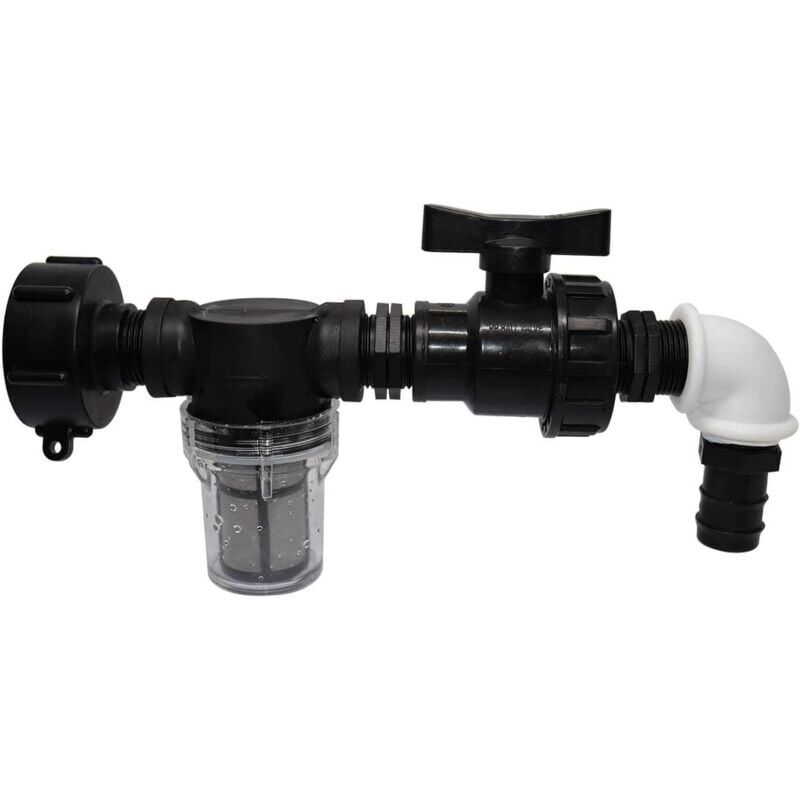 foto del prodotto snq adaptateur de r servoir ibc avec filtration, adaptateur de tuyau d arrosage 25 mm