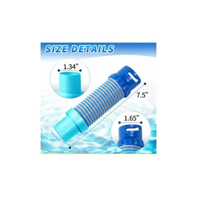foto del prodotto snq adattatore di ricambio per aspirapolvere per piscina zodiac x77094 per adattatore tubo raccogli foglie per pulitore per piscina zodiac mx6 mx8