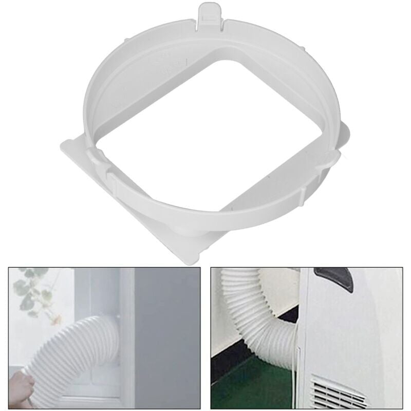 foto del prodotto snq adattatore per tubo di scarico, giunto per tubo di scarico del condizionatore d aria in abs per desktop per condizionatore d aria mobile midea