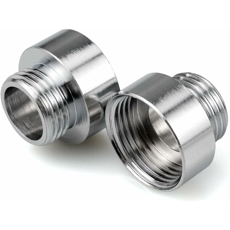 foto del prodotto snq adattatori per rubinetti cromati 3 4 x 1 2 , raccordi per nippli di riduzione per adattatori per rubinetti, tubi flessibili per doccia