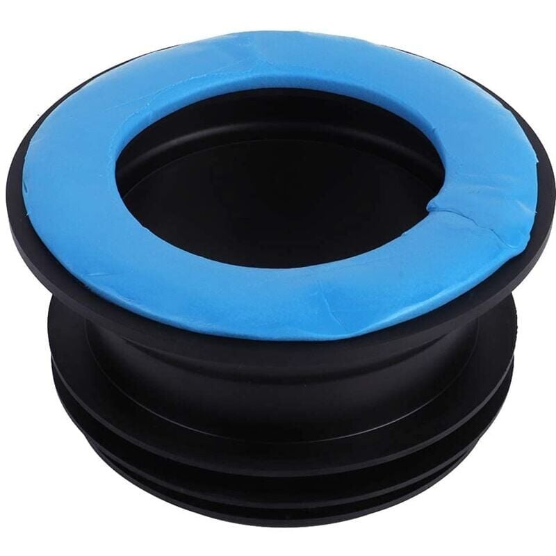 foto del prodotto snq anello di gomma per wc, anello di tenuta antiodore, tubo di scarico universale per wc, flangia resistente agli odori, flangia durevole,