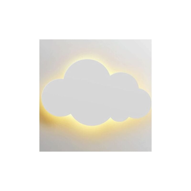 foto del prodotto snq applique murale cr ative en forme de nuage pour chambre d enfant, protection des yeux simple et moderne, applique murale led pour chambre 