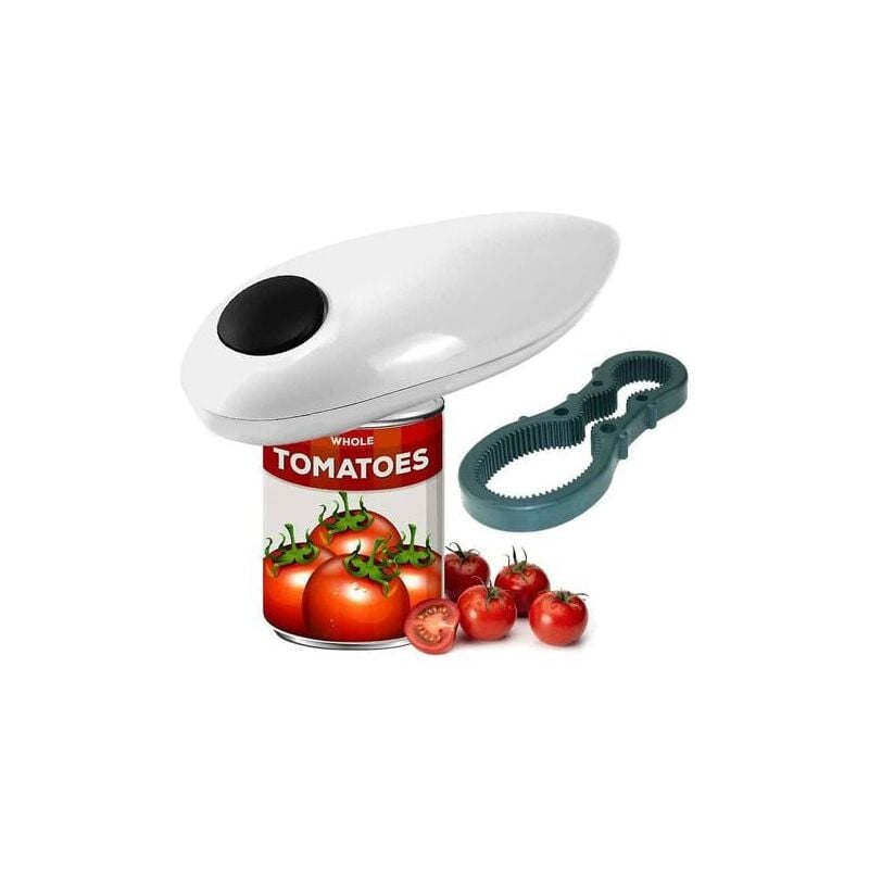 foto del prodotto snq apriscatole elettrico piao, apriscatole automatico per ristoranti per anziani con artrite, mani deboli, chef, apriscatole elettrico con bordo