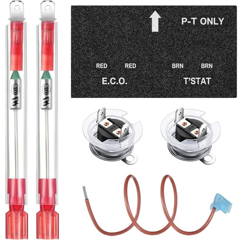 foto del prodotto snq arr t thermique pour chauffe eau avec kit d assemblage de thermostat eco, pi ce de rechange homologu e ul compatible avec atwood 91447 93866