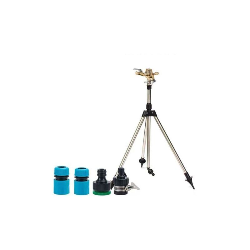 foto del prodotto snq arroseur sur tr pied,arroseur oscillant,pistolet arrosage jardin,arroseur de jardin sur tr pied t lescopique en laiton,rotatifs automatiques 