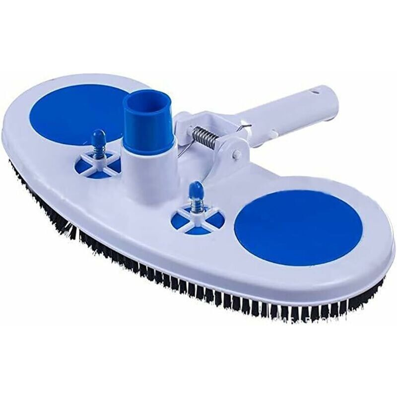 foto del prodotto snq aspirapolvere per piscina, aspirapolvere portatile a getto per piscina, testina per la pulizia della piscina, testina per scopa a ruote con