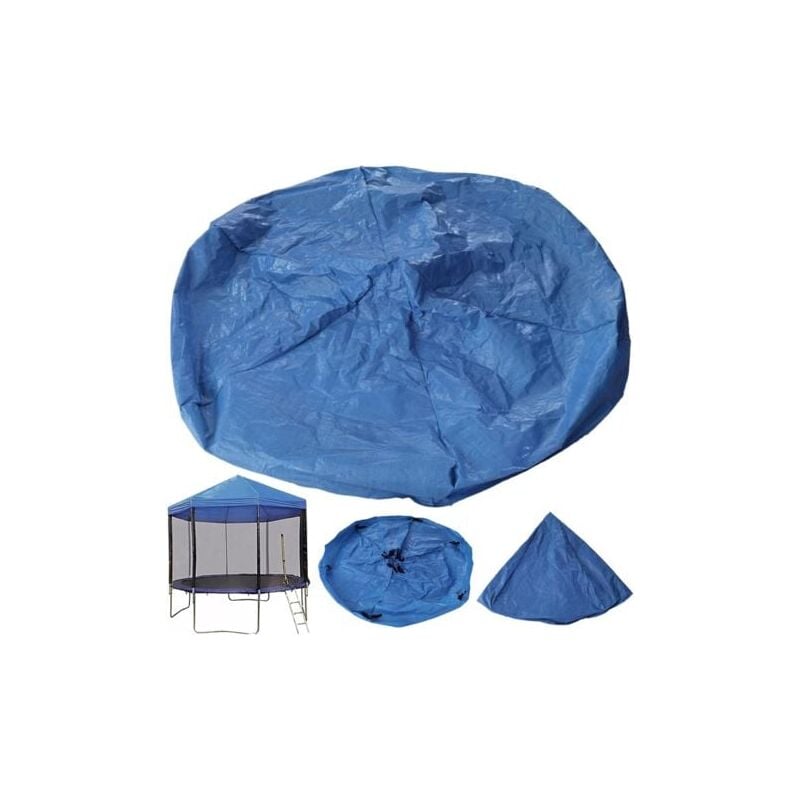 foto del prodotto snq auvent de trampoline tente de trampoline 12 pieds pe abat jour de trampoline tanche protection uv accessoires de remplacement pour trampoline