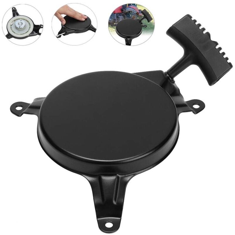foto del prodotto snq avviamento a strappo per tosaerba di ricambio altamente compatibile per honda gxv120 gxv140 gxv160 hrb475 hrb535 hrd535 ecc., durevole e