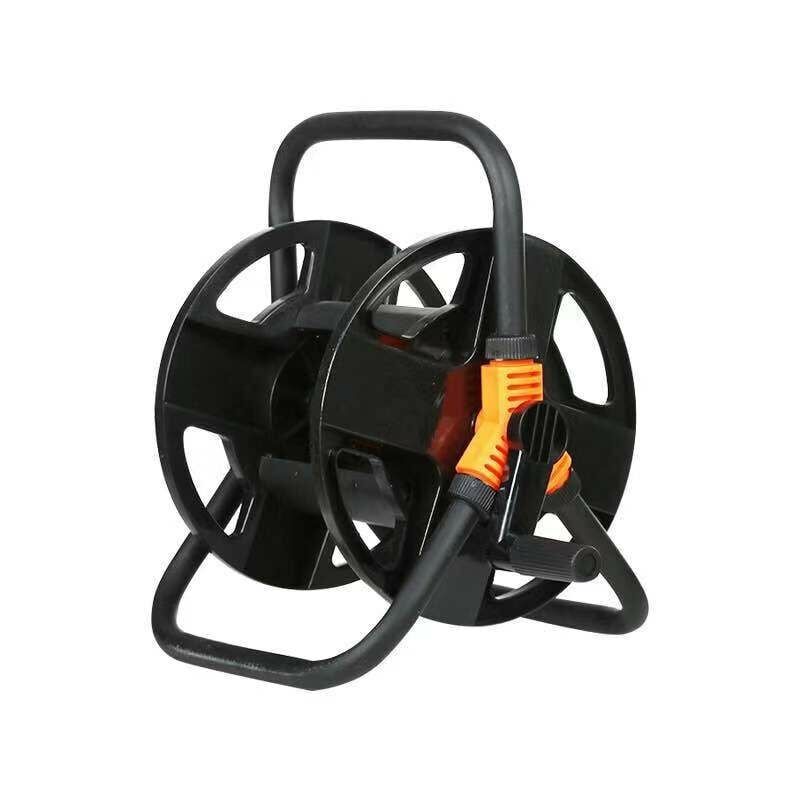 foto del prodotto snq avvolgitubo, avvolgitubo abs supporto per tubo dell acqua braccio singolo strumento per lavaggio auto da giardino irrigazione