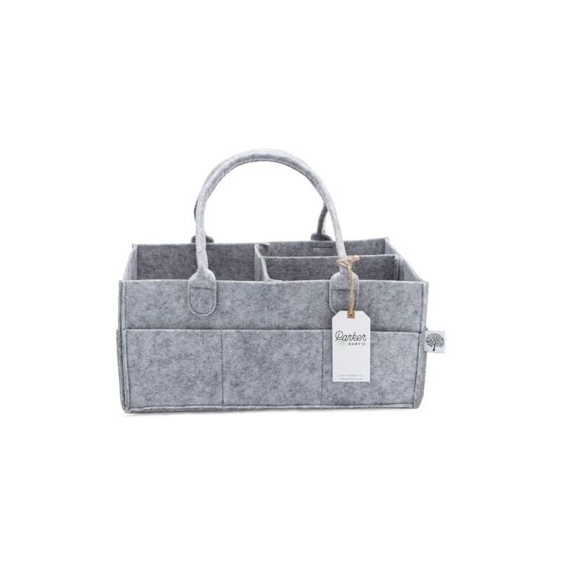 foto del prodotto snq baby diaper caddy contenitore portaoggetti per la cameretta dei bambini e organizer per auto per pannolini e salviette per bambini grande,