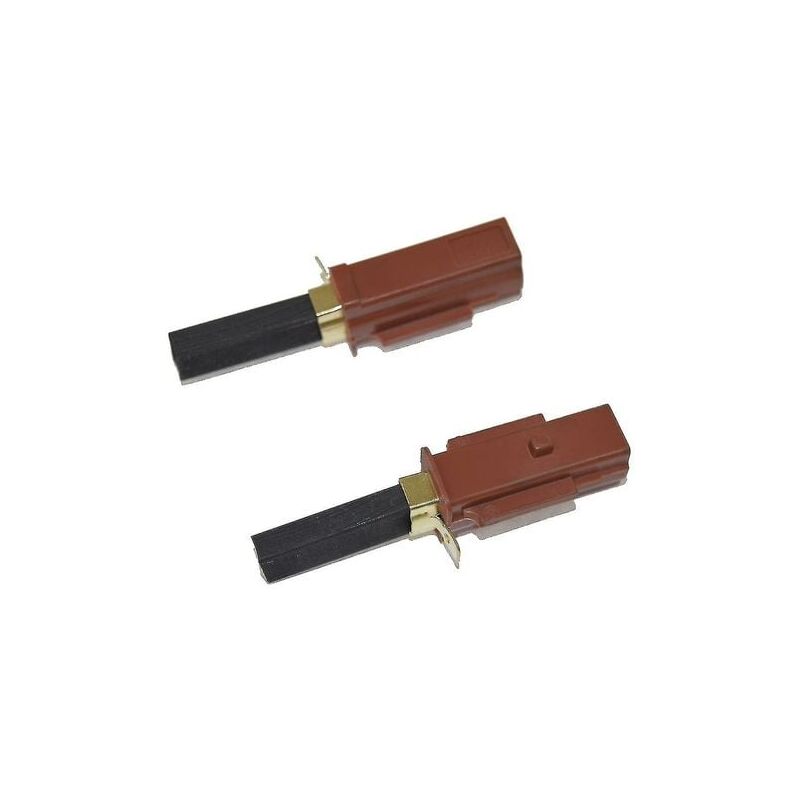 foto del prodotto snq balais de charbon de rechange compatibili con aspiratore numatic con supporto
