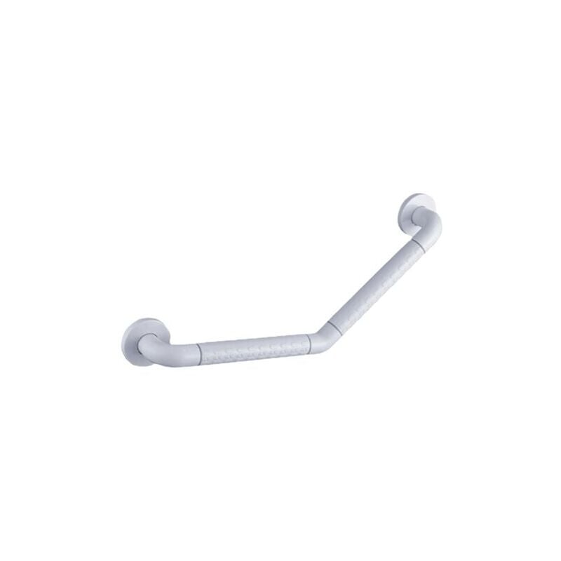 foto del prodotto snq barra di sostegno per doccia 135 per vasche da bagno corrimano in acciaio inox pvc per disabili e anziani wc 25 25cm