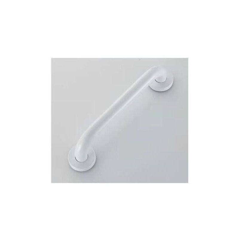 foto del prodotto snq barra di sostegno per doccia bianca da 400 mm, maniglia di sicurezza per doccia, barra di sostegno per wc per disabili, barra di supporto per