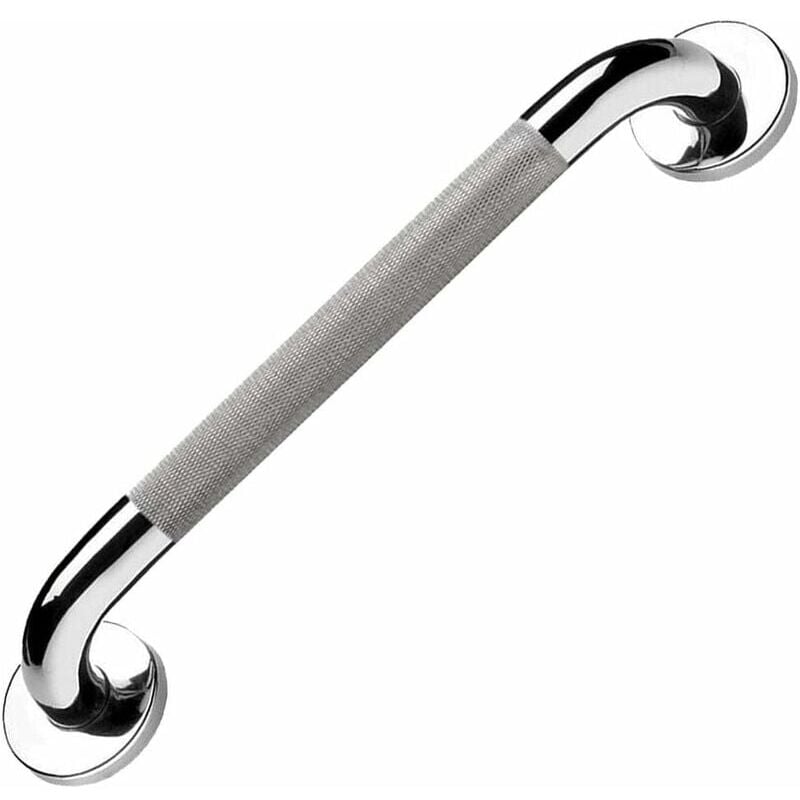 foto del prodotto snq barra di sostegno per wc barra di sostegno in acciaio inox maniglia per vasca porta asciugamani a parete 40 cm 