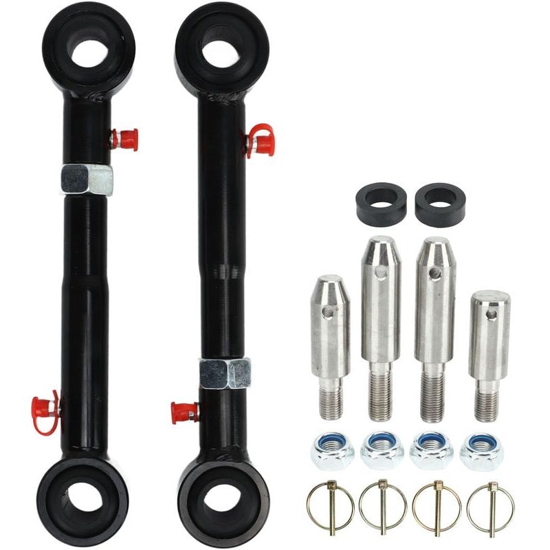 foto del prodotto snq barra stabilizzatrice anteriore di ricambio in acciaio inossidabile con sistema di sgancio rapido per jeep wrangler jk jks 2007 2018