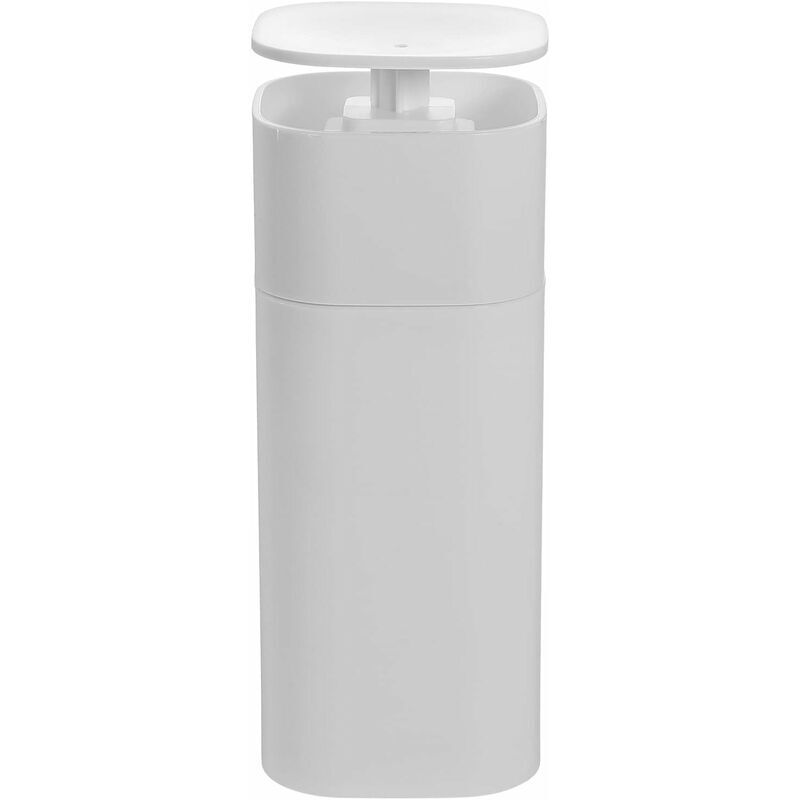 foto del prodotto snq bianco flacone erogatore pompa a vuoto push down, flacone erogatore pompa per liquidi push down per smalto per unghie e struccante