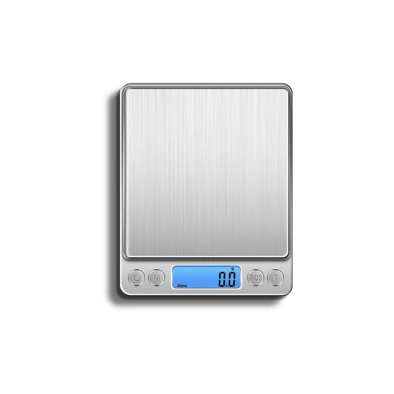 foto del prodotto snq bilancia da cucina, bilancia elettronica di precisione 0,1 g 3 kg, piccola bilancia per gioielli con funzione tara e pcs, bilancia alimentare