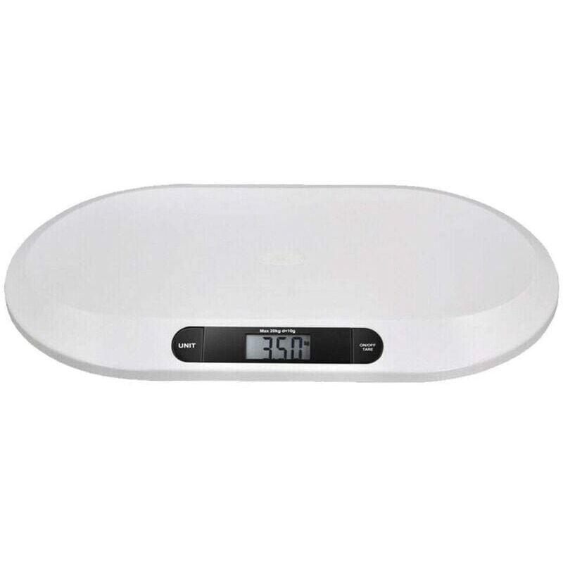 foto del prodotto snq bilancia per neonati fino a 20 kg bilancia digitale elettronica per bambini piccoli cuccioli gatti con display lcd e funzione tara,