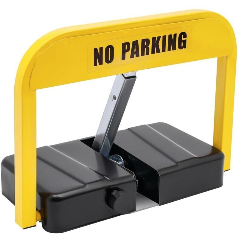 foto del prodotto snq blocco di parcheggio con 2 telecomandi, barriera di automazione per ufficio, barriera di protezione per ufficio con battuta 25 , set per