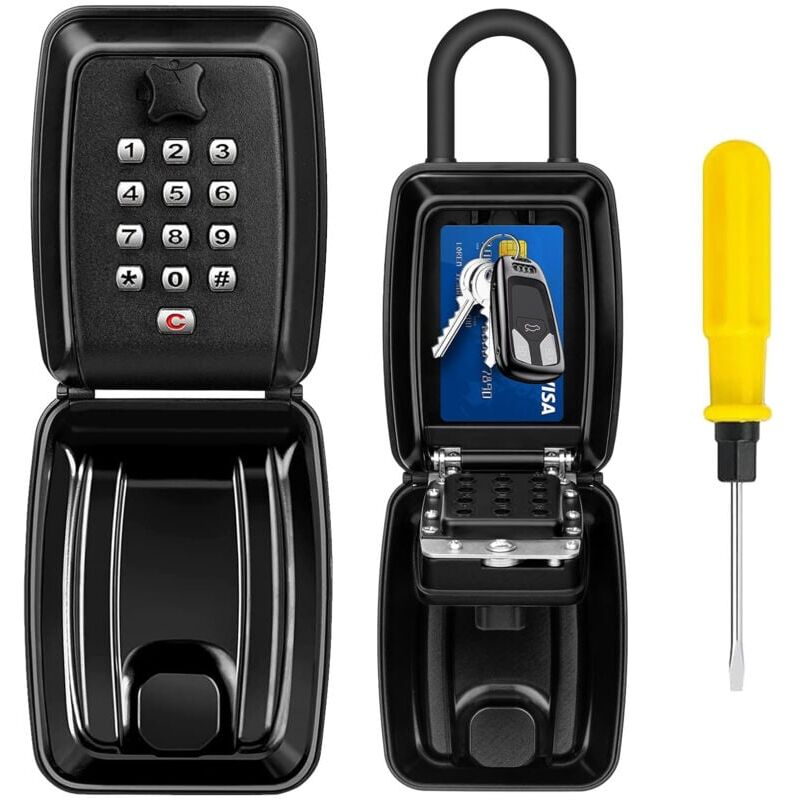 foto del prodotto snq bo te cl s curis e 12 chiffres coffre clef exterieur int rieur tanche l eau et la rouille boite cl code boitier clefs securise