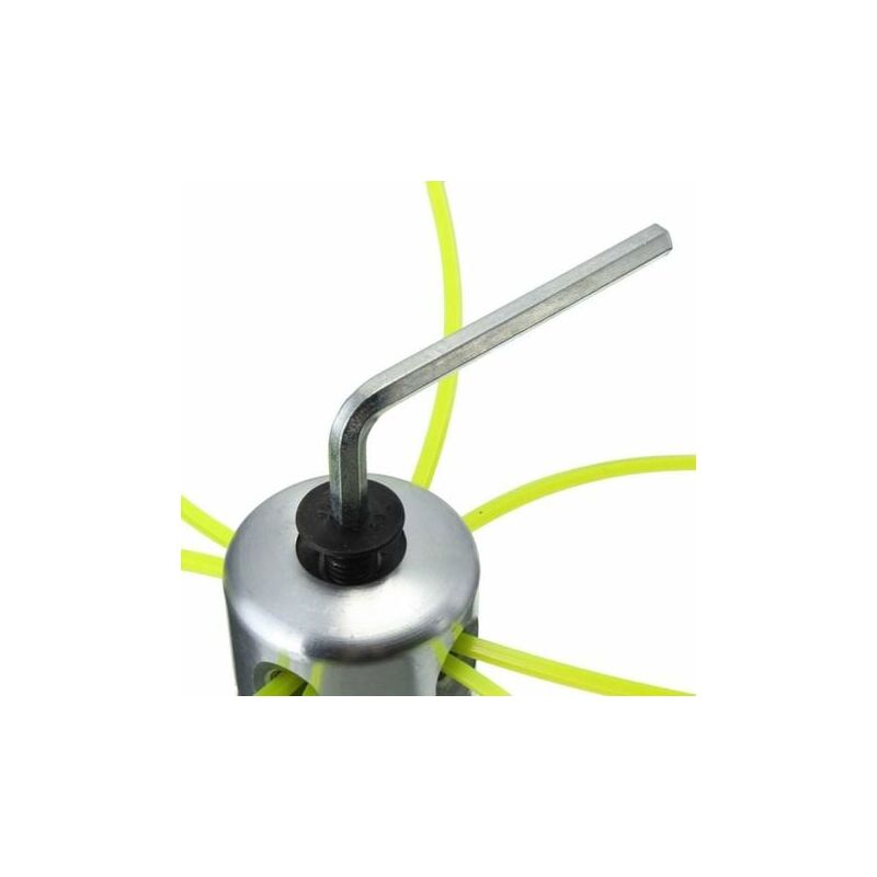 foto del prodotto snq bobina di filo di nylon per tagliaerba in alluminio universale, gruppo tagliaerba da giardino