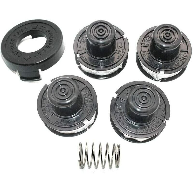foto del prodotto snq bobina e filo di alimentazione ammortizzatore per black decker gl250 gl310 gl360 glc500 82300 82310 82312 cst500 cst800 ge600 ge800 glc12