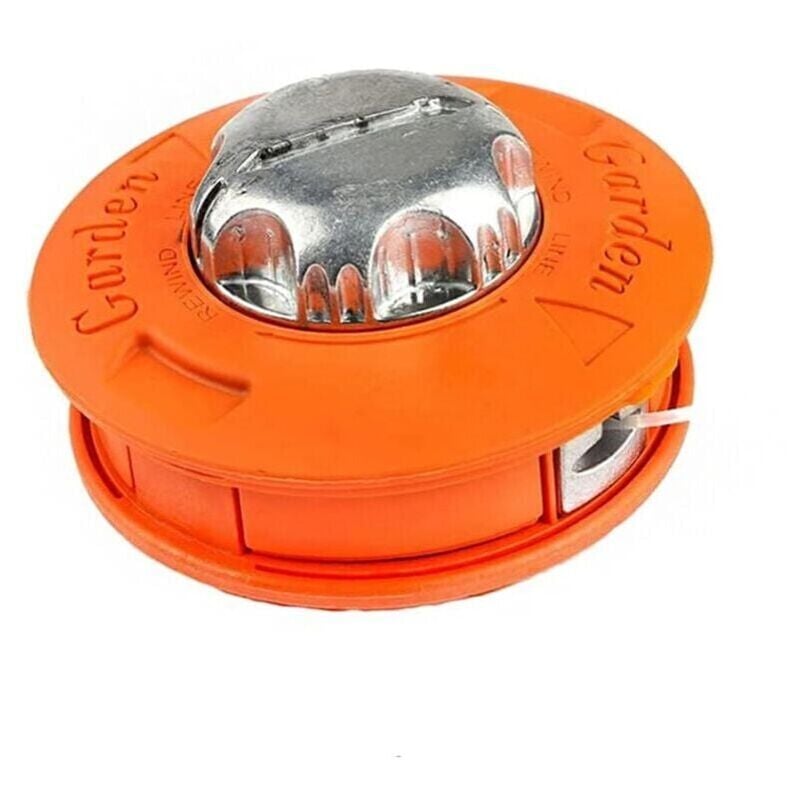 foto del prodotto snq bobina universale per testina decespugliatore m10 x 1,25 con filo in nylon da 2,4 mm x 15 m