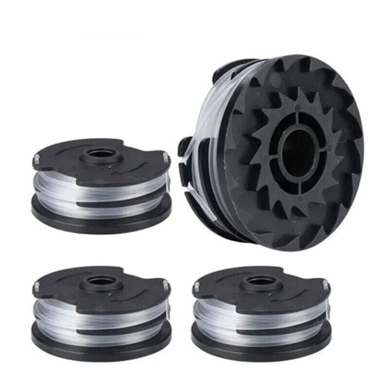 foto del prodotto snq bobine di filo di ricambio per decespugliatore parkside lidl, decespugliatore prta 20 li a1, b2, c3, prt 550 a1, a3, prt 300 a1 2 x 4 m 1,6 mm,