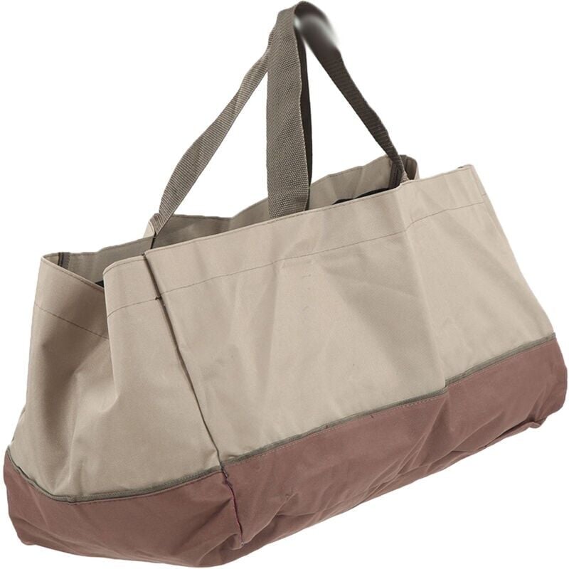 foto del prodotto snq borsa porta legna e borsa di tela premium resistente e extra large ideale per caminetti, stufe a legna, legna da ardere, campeggio