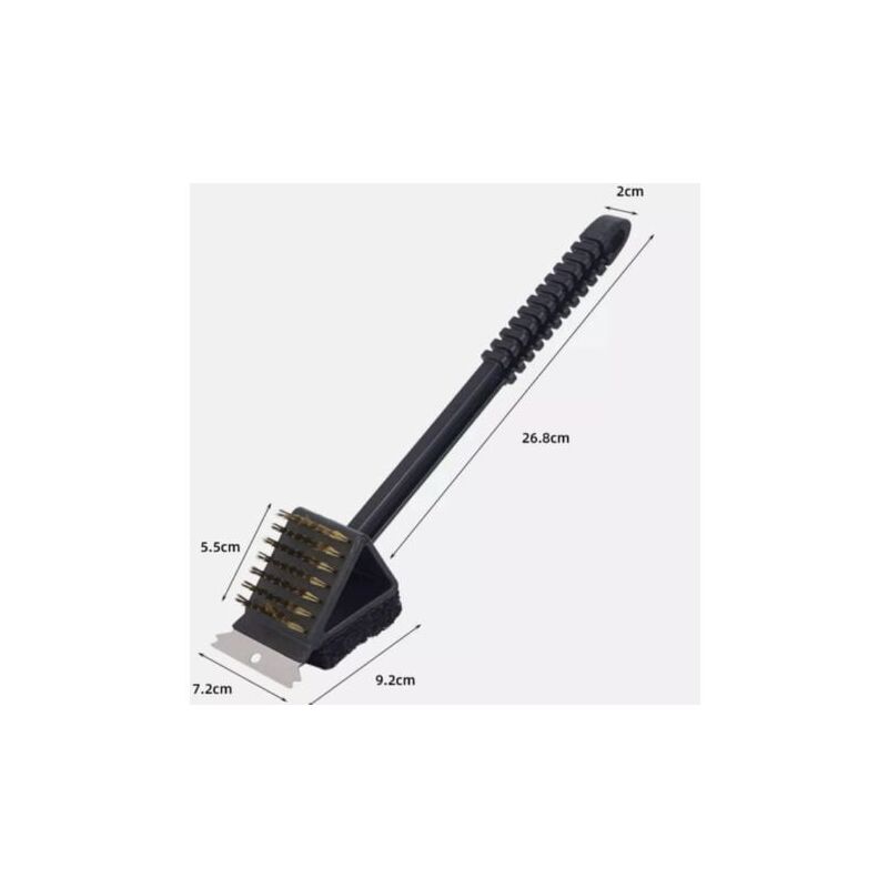 foto del prodotto snq brosse de nettoyage 3 en 1 pour barbecue, brosse pour barbecue, brosse de nettoyage, outils de nettoyage pour barbecue, accessoires pour
