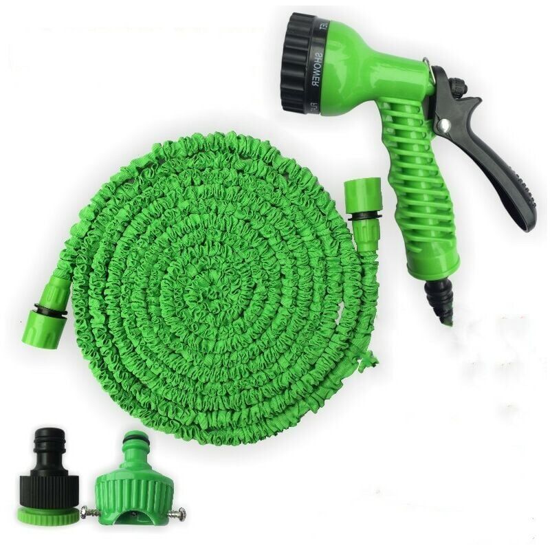 foto del prodotto snq c2615a hose basic tubo flessibile espandibile per pressione dell acqua, verde, 15 metri