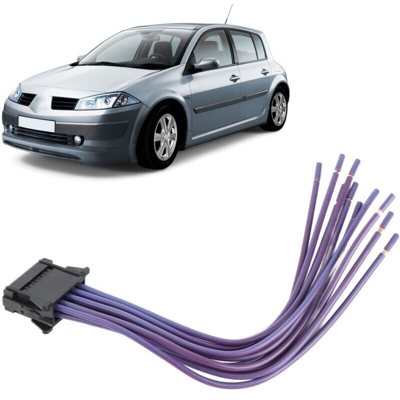 foto del prodotto snq cablaggio di ricambio per resistenza ventola riscaldamento 8200729298 per clio, megane, scenic e twingo