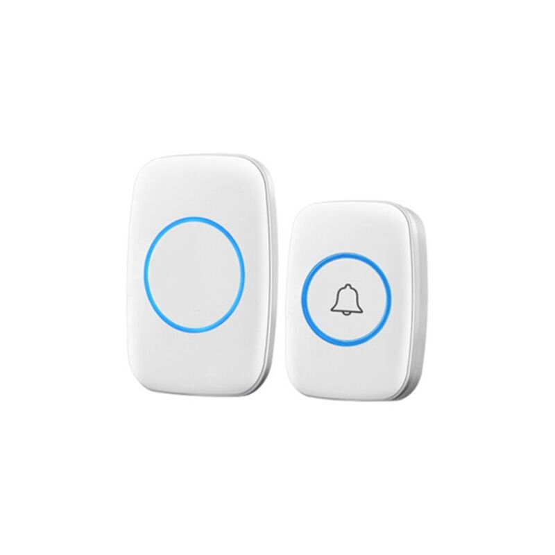 foto del prodotto snq campanello wireless impermeabile con 3 livelli di volume e 38 melodie per la casa.
