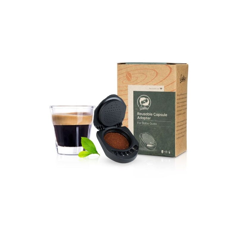 foto del prodotto snq capsules de caf rechargeables pour dolce gusto, capsule r utilisable, adaptateur quotidien, conversion, compatible avec genio, accessoires de